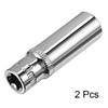 sourcing map 4 Pcs 1/4 Inch Drive 10mm 6-Point Deep
