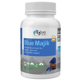 E3Live Blue Majik Capsules 2.9 oz (54 g) (600 mg x 90 capsules), Easy Live