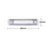 NP Error Free White LED License Plate Light for M-erc-edes