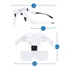 YOCTOSUN Head Magnifying Visor with 4 LED Lights and 5