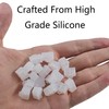 PDETVEO 40PCS RJ45 Port Covers, Silicone Ethernet Dust Protector Caps