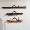 AUXPhome 3 Pack Flute Wall Mount Hanger, Flute Wall Hanger