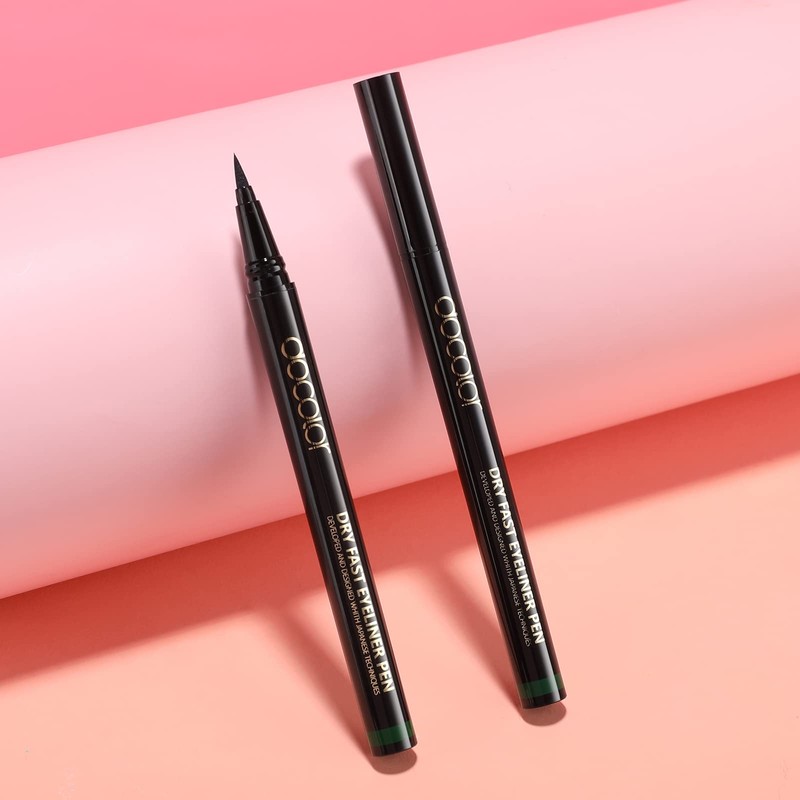 Docolor Eyeliner Green Waterproof Super Slim Liquid Eye Liner Gel