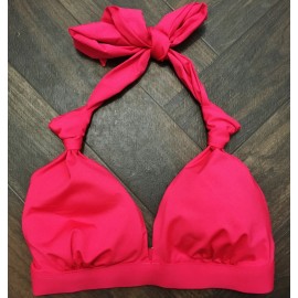 Victoria's Secret Nwt Victorias Secret Knotted Push Up Lined Triangle Swim Bikini Top S