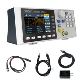 OWON Signal Generator, Waveform Generator DGE1030, Single Channel Output, 30 MHz Frequency Output, 125 MSa/s Sample Rate, 14 Bits Vertical Resolution, Function Generator Support SCPI, and LabVIEW