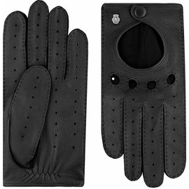 Roeckl Classic Driver Deer Hirsch-Nappaleder Gloves, (Black 000), 7.5
