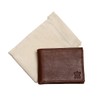 MEX ME | Cartera Clásica De Piel Para Hombre Café