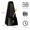 TERENCE Mechanical Metronome for Guitar Bass Piano Violin Bass Metronome
