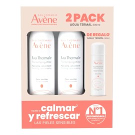 Kit De Agua Termal Avène 2 De 300 Ml + 50 Ml