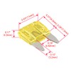 Heschen ATM-20 Mini Blade Fuse for Auto Assorted Car SUV