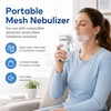 Portable Mesh Nebulizer with 3 Mist Levels – Adult &