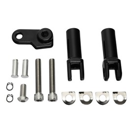 TCMT Passenger Foot Peg Mount Kit Fits For Softail Slim FLS 2012-2017 Softail Slim S FLSS 2016-2017 Cross Bones FLSTSB 2008-2011 Replaces For 50932-08