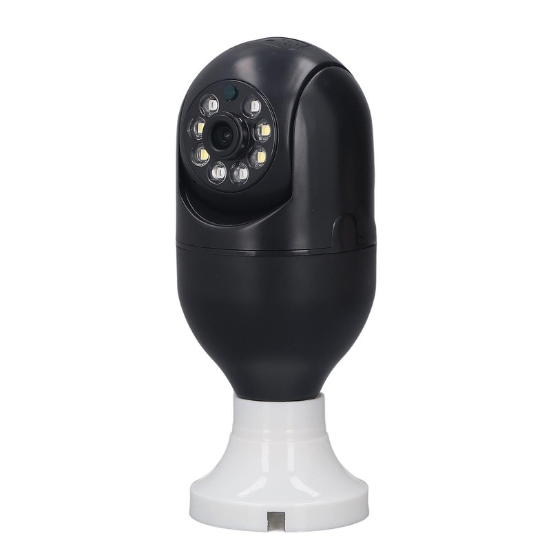 Light Bulb Security Camera Wireless Wifi Video Intercom E27 Infrared