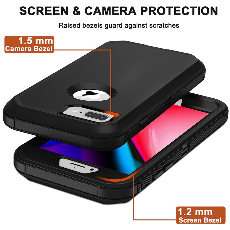 Case with Belt Clip Holster, 2x Screen Protector 30