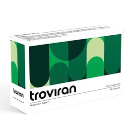 Troviran Metabolism Support Formula, 60 Capsules, Vegan and Gluten Free