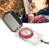 Multifunctional Card Compass Portable Map Directional Compass Outdoor Adventure Equipment