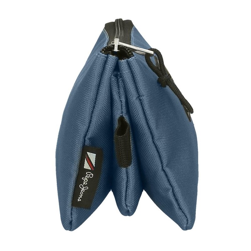 Pepe Jeans Aris Blue Triple Pencil Case 22 x 12
