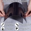 OLYCRAFT 6 Sheets Black ABS Plastic Panel 25 x 15