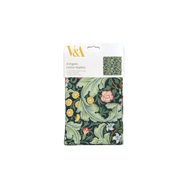 Cloth Napkins - Set of 4 - Organic Cotton -