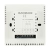Baomain Programmable Thermostat, LCD Digital, None Battery Powered, AC110-120V D702,