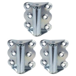 ALPENSTAHL Door Hinge Automatic Spring Hinge Self-Closing for Room Doors and Wooden Garden Gates Door Hinge Galvanised Steel Door Closer with Length: 70 mm Pack of 3 Spring Closer for Screws