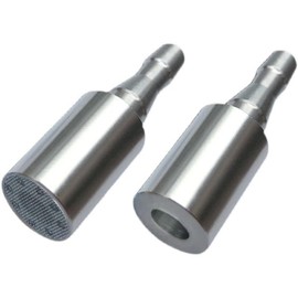 NentMent 2 Pack Water Bottle Pump Tubing Sinker Tube Hose End Weights Drop Tip Stainless Steel Filter Head for 5 Gallon Water Dispenser Bottom Loading Water Cooler Heater Countertop Kongfu Tea Tray