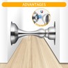 TOPTAKE Door Stoppers - Versatile and Durable Stainless Steel Door