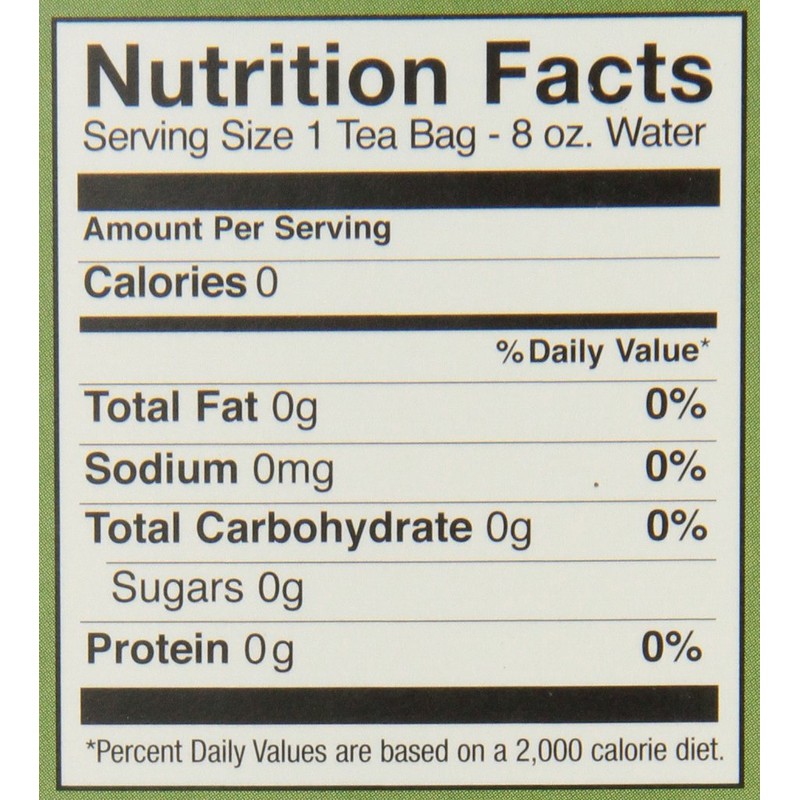 Davidson's Tea Red, Green & White Blend, 25-Count Tea Bags,