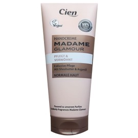 CIEN Handcreme MADAME Glamour Pflegt u. Verwöhnt, Exclusive Pflege mit Sheabutter & Arganöl, für normale Haut, (1x100 ml)