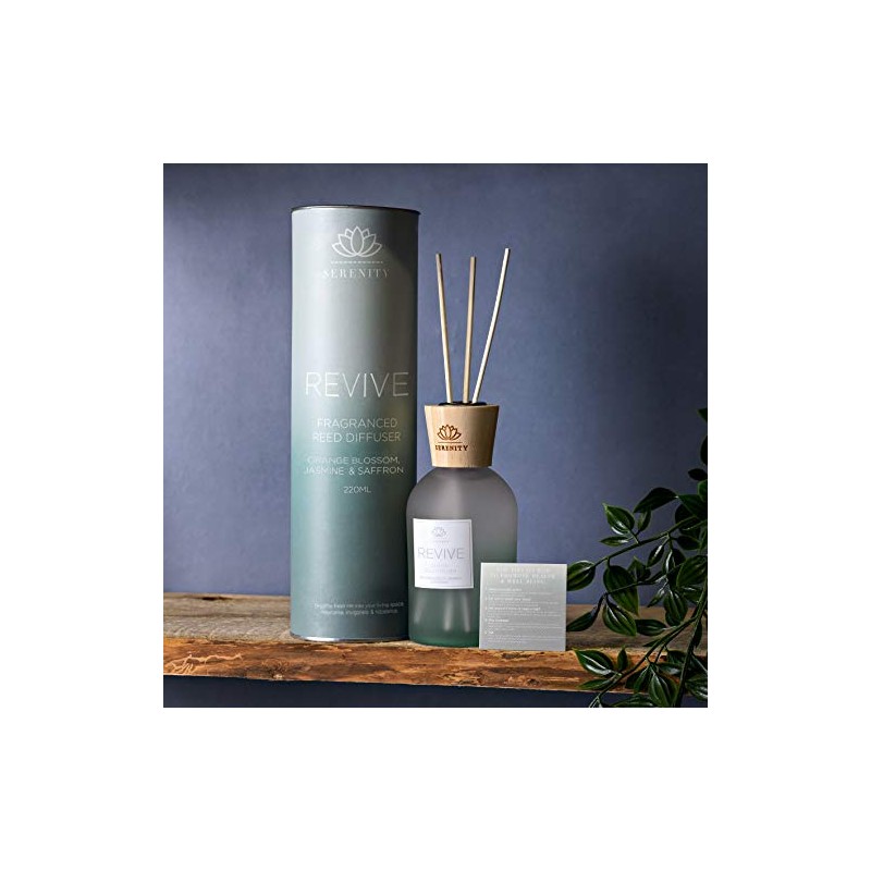Serenity Revive Diffusor, 220 ml, Orange, Jasmin und Safran