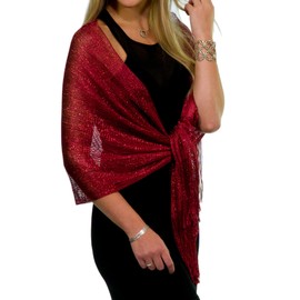 Shawls and Wraps for Evening Dresses Shawls for Women Giving Wedding Shawl Gift Burgundy Red Shawl