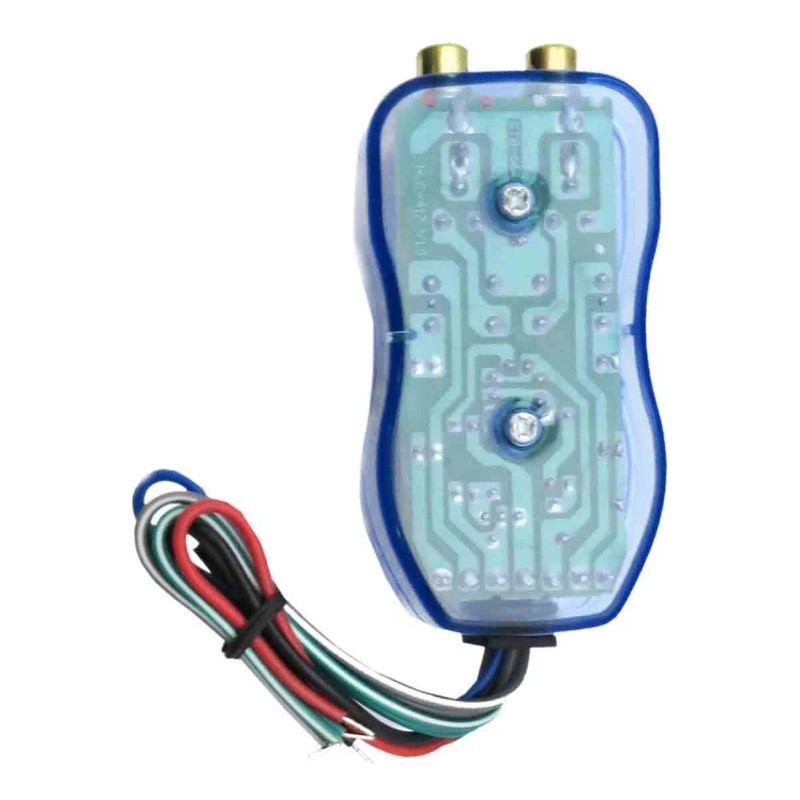 Convertidor De Impedancia Hi/low Audiobahn Achl600r