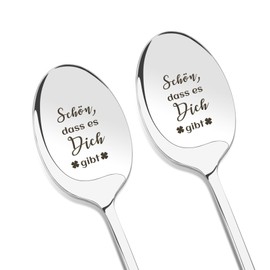 Father's Day Gift For Dad Birthday Gift For Women Women's Day Gift Spoon Pack of 2 Mum Gift Women's Day Gifts Farewell Gift Colleague Gifts Boyfriend Girlfriends Grandma Grandpa Teacher