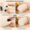 Anti-Slip Sofa Armrest Covers for Couch, Couch Arm Covers Jacquard