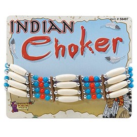 Deluxe Indian Choker - Pack of 1, Multicolor Costume Accessory, Perfect for Themed Parties, Cosplay & More