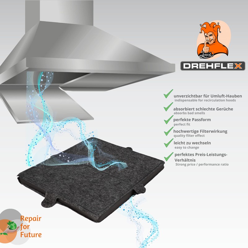 DREHFLEX - AK112 - Carbon Filter / Activated Carbon Filter