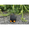 Stone and Style Stone Figure Bird Blackbird Frost Resistant Weatherproof