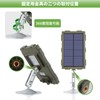 FOCUHUNTER Solar Panel for Trail Camera, Security Camera, Compatible with