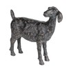 Creative Co-Op Resin Standing Goat Accent Décor with Cast Iron