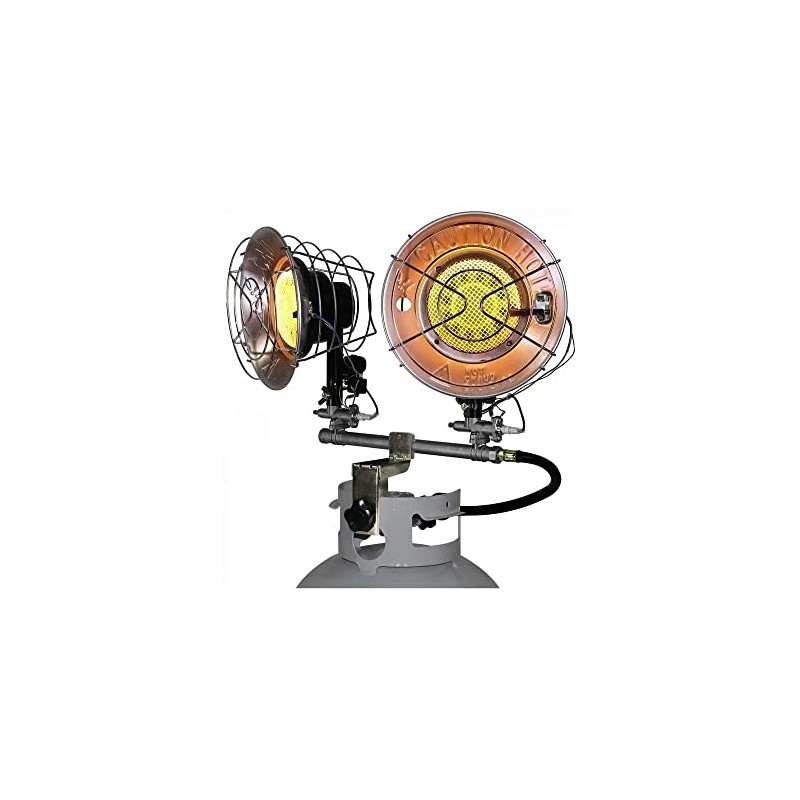 Dyna-Glo 30000 Btu/h 1960 sq ft Radiant Propane Tank Top