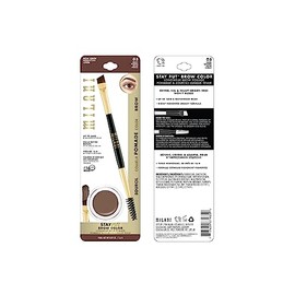Fijador de cejas en gel incluye brocha Stay Put Brow, Dark Brown, Milani