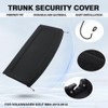 Powerty Cargo Cover Compatible with Volkswagen Golf GTI Mk6 2010