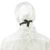 P’tit Clown RE18036 - Karl Wig with Bow - White