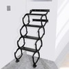 4 Steps Wall Mounted Folding Ladder, Indoor and Outdoor Step