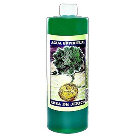 MISTIC 1 BOTTLE ROSE OF JERICHO SPIRITUAL WATER- ROSA DE JERICO AGUA ESPIRITUAL 16OZ-WICCA-MAGICK-PAGAN