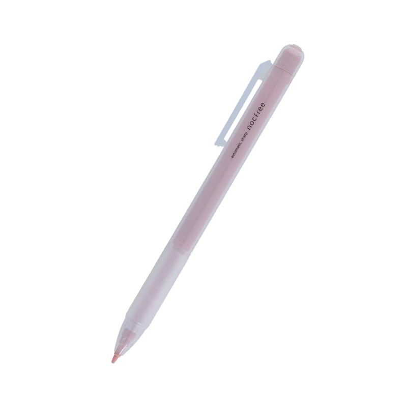 Sunstar Stationery Mechanical Pencil, Automatic Coring Mechanism, Noch-Free, Misty Rose
