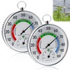 Thermometer Hygrometer: 2 in 1 Wall Mounted Thermometer and Hygrometer,
