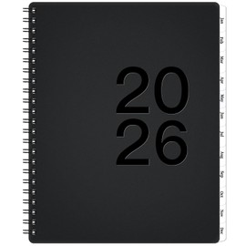 2026 Planner - Planner 2026, 2026 Planner Weekly and Monthly, Jan 2026 - Dec 2026, 9" x 11", Monthly Tabs, Twin-Wire Binding, Inner Pocket, High Quality Paper, Holidays & Notes Section