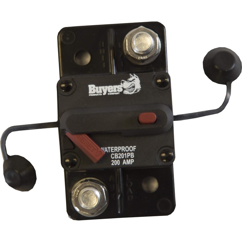 Buyers Products 200 Amp Circuit Breaker with Auto Reset with