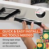 IMPRESA Kitchen Storage Cup Holder - Under-Shelf Hanging Blender Cup